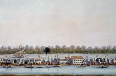 Vue de Saint-Louis, Sénégal - William Walcutt