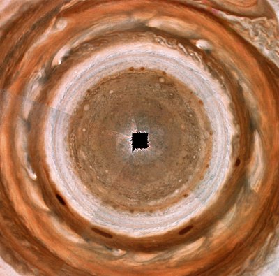 Vue sur le pôle nord de Jupiter - Frederick (attr. to) Barnard