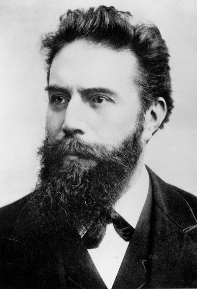 Wilhelm Conrad Roentgen, physicien allemand, vers 1890 - Ferdinand Georg Waldmuller