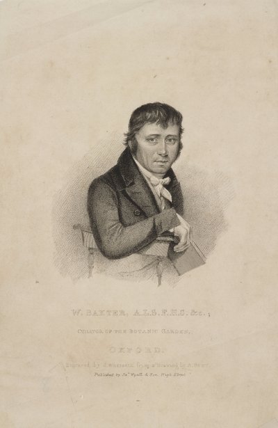 William Baxter, ALS FHS, botaniste britannique, vers 1820 - Frederick (attr. to) Barnard