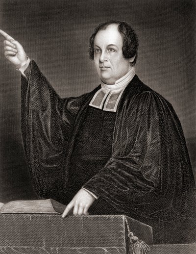 William Buell Sprague, portrait. W.B. Sprague. - . .