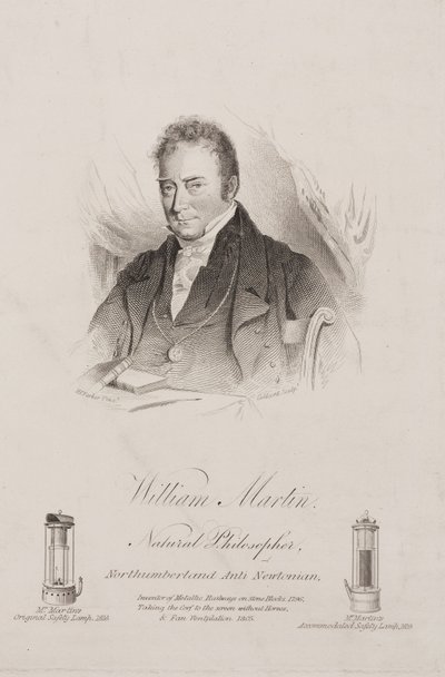 William Martin, poète et physicien anglais, vers 1820 - Frederick (attr. to) Barnard