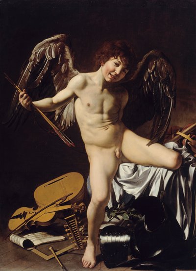 Cupidon en vainqueur - Caravaggio