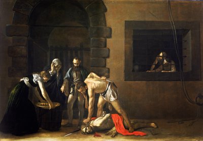 La Décollation de saint Jean-Baptiste - Michelangelo Merisi da  Caravaggio