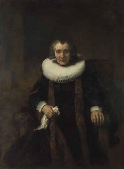 Portrait de Margaretha de Geer - Rembrandt van Rijn
