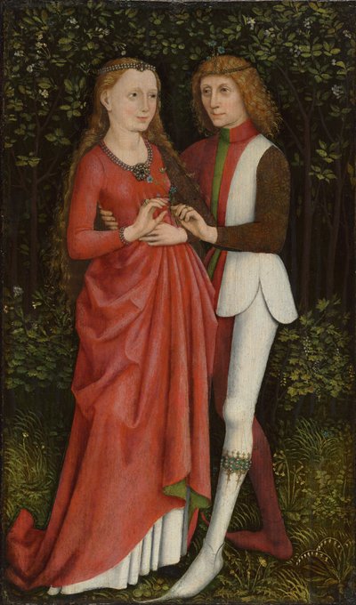 Un couple de mariés - Anonymous