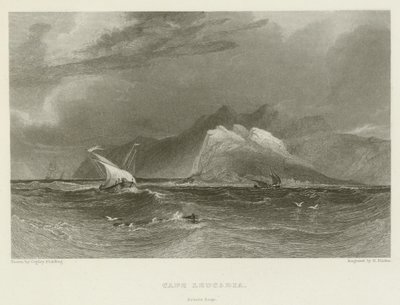 Cap Leucadia, Saut des Amants - after A.V. Copley Fielding