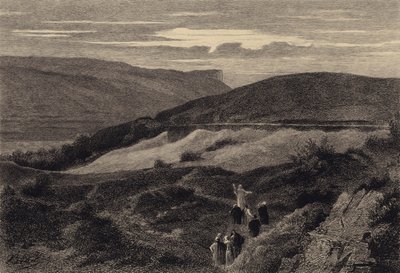Considérez les lys, comment ils croissent - after Albert Robida