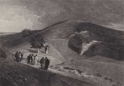 Jésus maudit le figuier - after Albert Robida