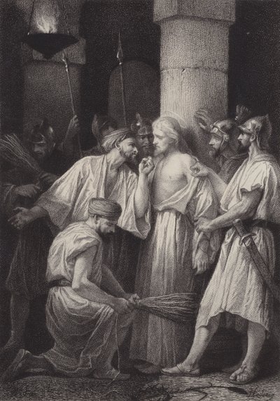Jésus livré aux soldats - after Albert Robida