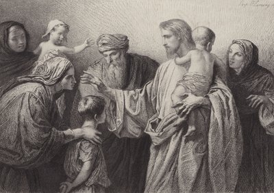 De tels est le royaume des cieux - after Albert Robida