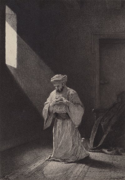 Prière - after Albert Robida