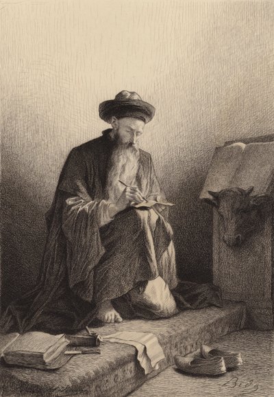 Saint Luc - after Albert Robida