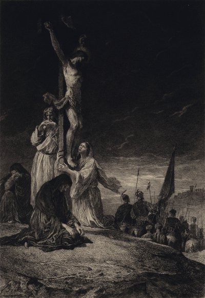 La Crucifixion - after Albert Robida