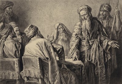 Les Officiers des Grands Prêtres - after Albert Robida