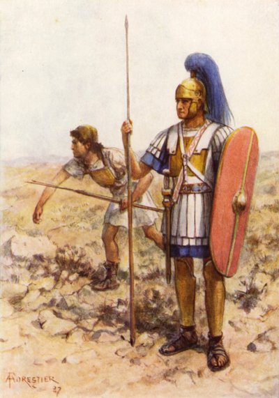 Rorarius et Triarius de Camille - after Amedee Forestier
