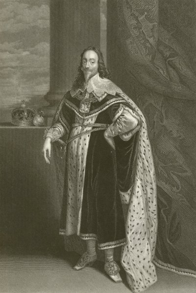 Charles Ier - after Anthony van Dyck