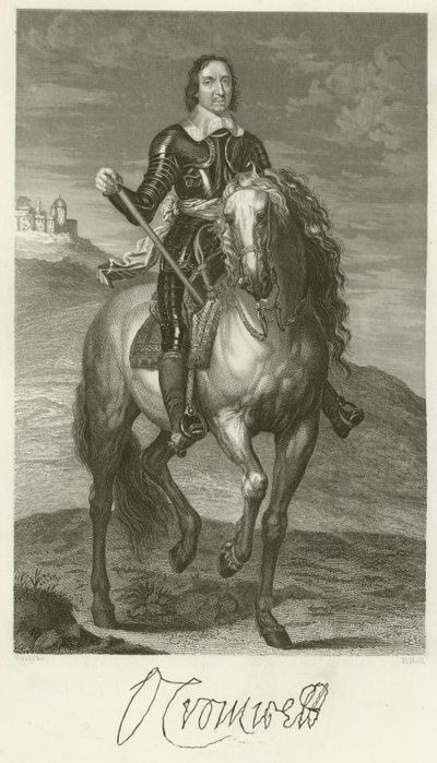 Oliver Cromwell - after Anthony van Dyck