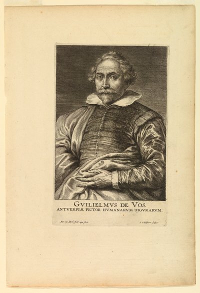 Portrait de Willem de Vos, de l