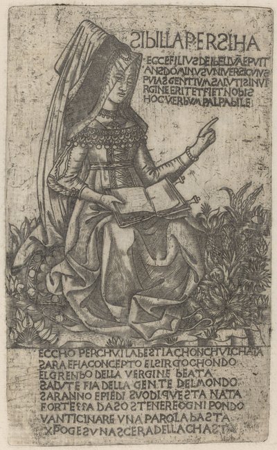 Sibylle Persane - after Baccio Baldini