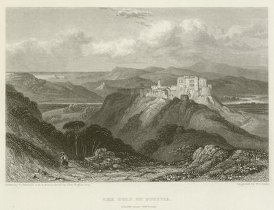 Le Golfe de Spezzia, Château près de Sarzana - after C. Stanfield