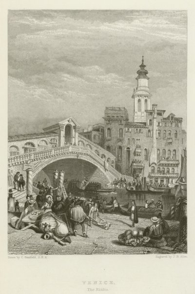 Venise, Le Rialto - after C. Stanfield