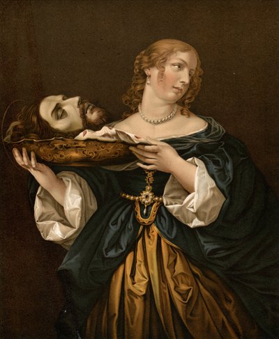 Hérodiade avec la tête de Jean-Baptiste - after Carlo Dolci