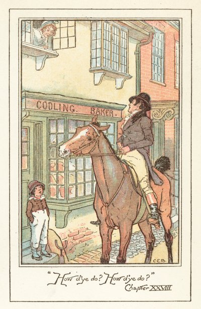 Illustration pour Emma de Jane Austen - after Charles Edmund Brock