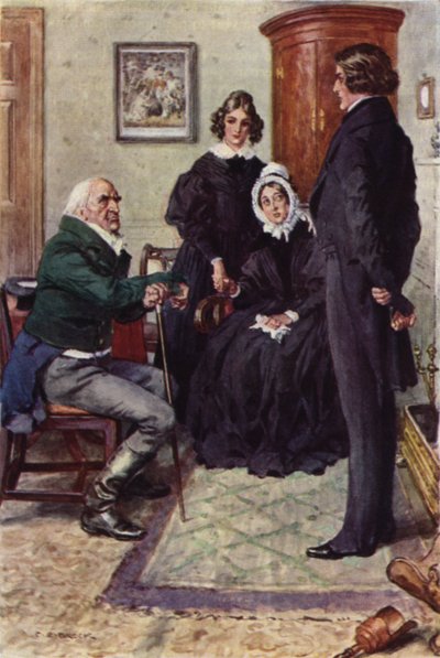Illustration pour Nicholas Nickleby - after Charles Edmund Brock