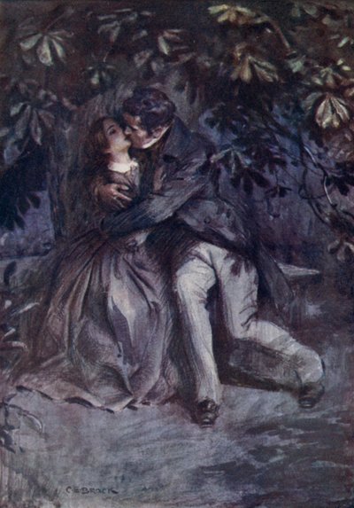 M. Rochester déclare son amour - after Charles Edmund Brock