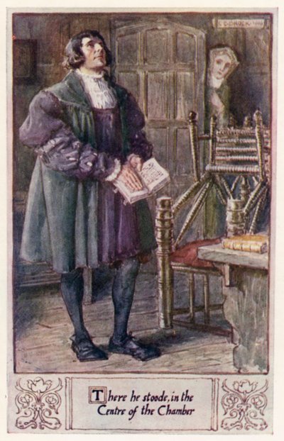 Là, il se tenait, au centre de la chambre - after Charles Edmund Brock