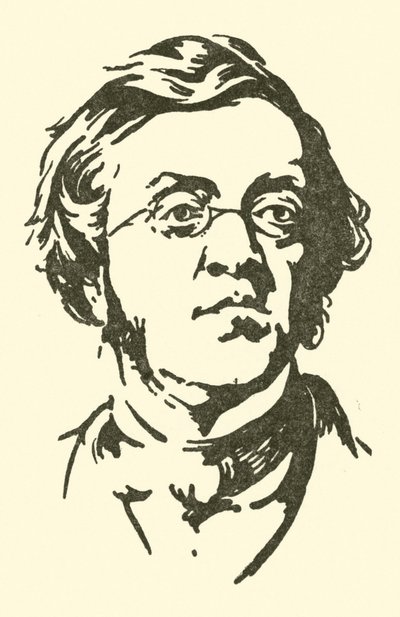 William Makepeace Thackeray - after Charles Edmund Brock