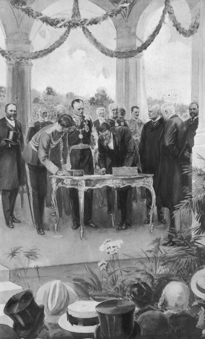 Inauguration du Commonwealth Australien à Sydney, 1er janvier 1901 - after Charles Mills Sheldon