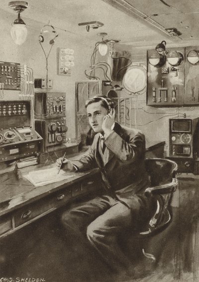 Opérateur sans fil - after Charles Mills Sheldon