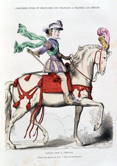 Louis XIII à cheval d