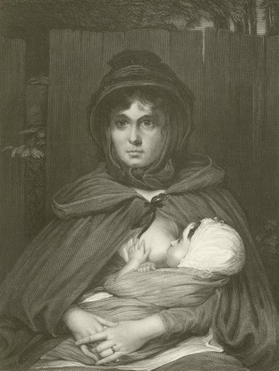 La mère gitane - after David Wilkie