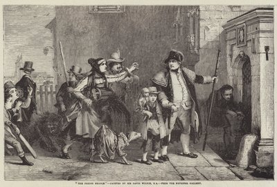 Le bedeau de la paroisse - after David Wilkie