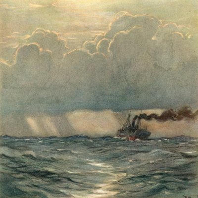 Le long sentier - after Donald Maxwell