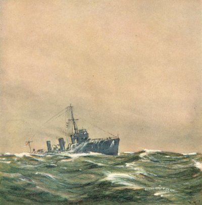 La patrouille de la mer du Nord - after Donald Maxwell