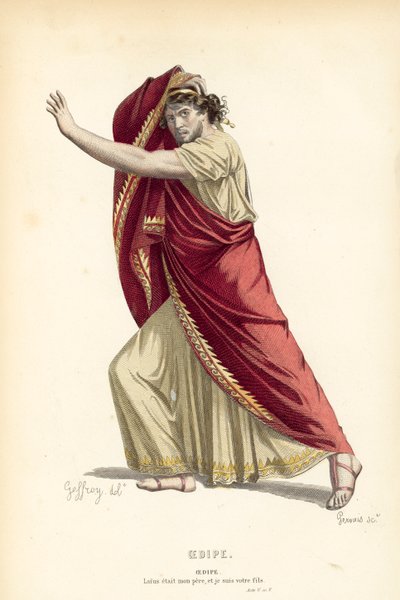 Œdipe - after Edmond A.F. Geffroy