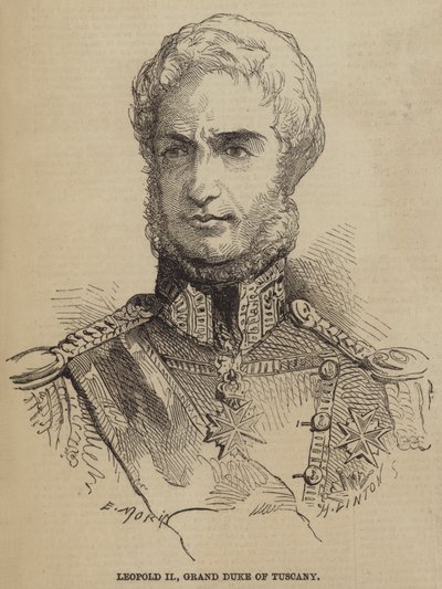 Léopold II, Grand-Duc de Toscane - after Edmond Morin