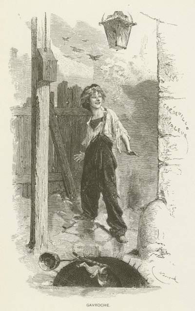 Gavroche - after Emile Antoine Bayard