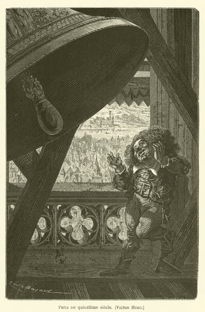 Paris au quinzième siècle, Victor Hugo - after Emile Antoine Bayard