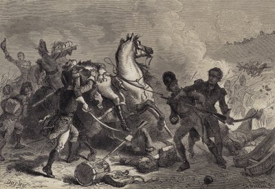 Bataille de la Nouvelle-Orléans, Mort du Général Pakenham - after Felix Octavius Carr Darley
