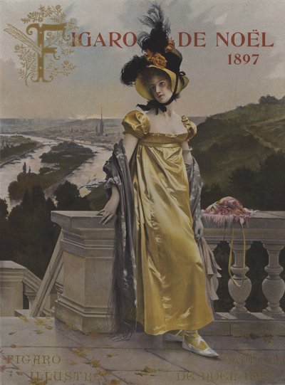 Viendra-t-il? Couverture de Le Figaro Illustré, décembre 1897 - after Francois Flameng