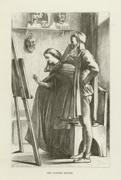 Illustration pour Romola de George Eliot - after Frederic Leighton