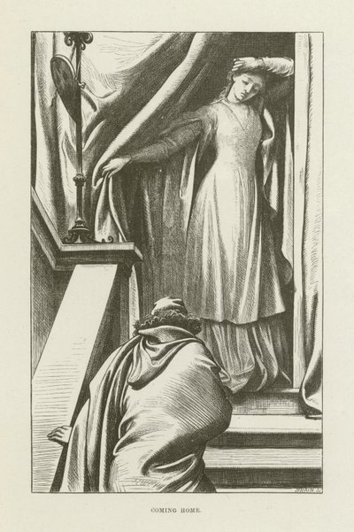 Illustration pour Romola de George Eliot - after Frederic Leighton