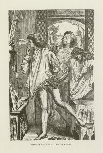 Illustration pour Romola de George Eliot - after Frederic Leighton