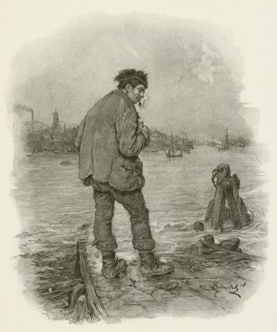 Rogue Riderhood - after Frederick Barnard
