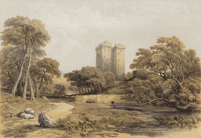 Château de Borthwick - after George Cattermole